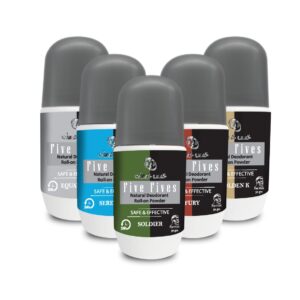 Five Fives Roll-on Powder for Men – 30 gm